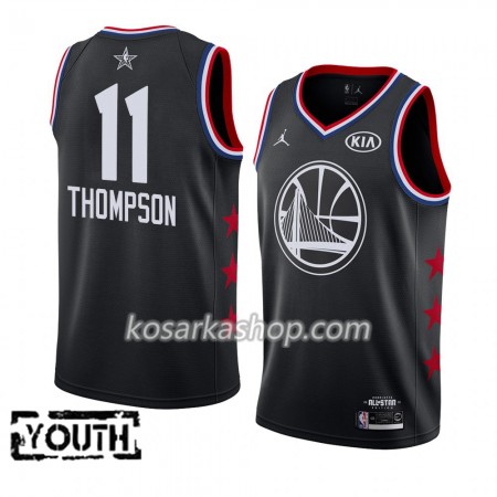 Dres Golden State Warriors Klay Thompson 11 2019 All-Star Jordan Brand Crna Swingman - Dječji